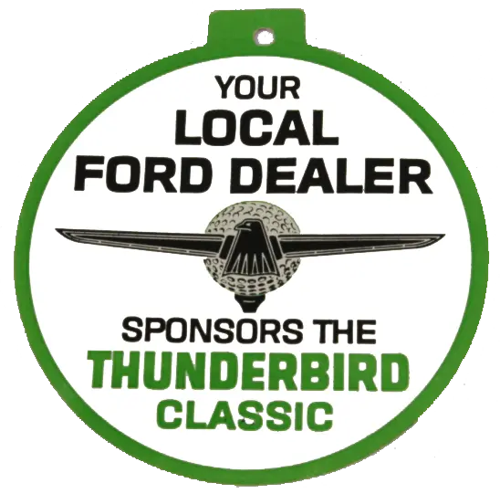 1964 Thunderbird Classic Badge