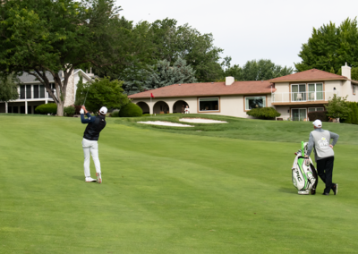 McNealy hits shot into 12th hole